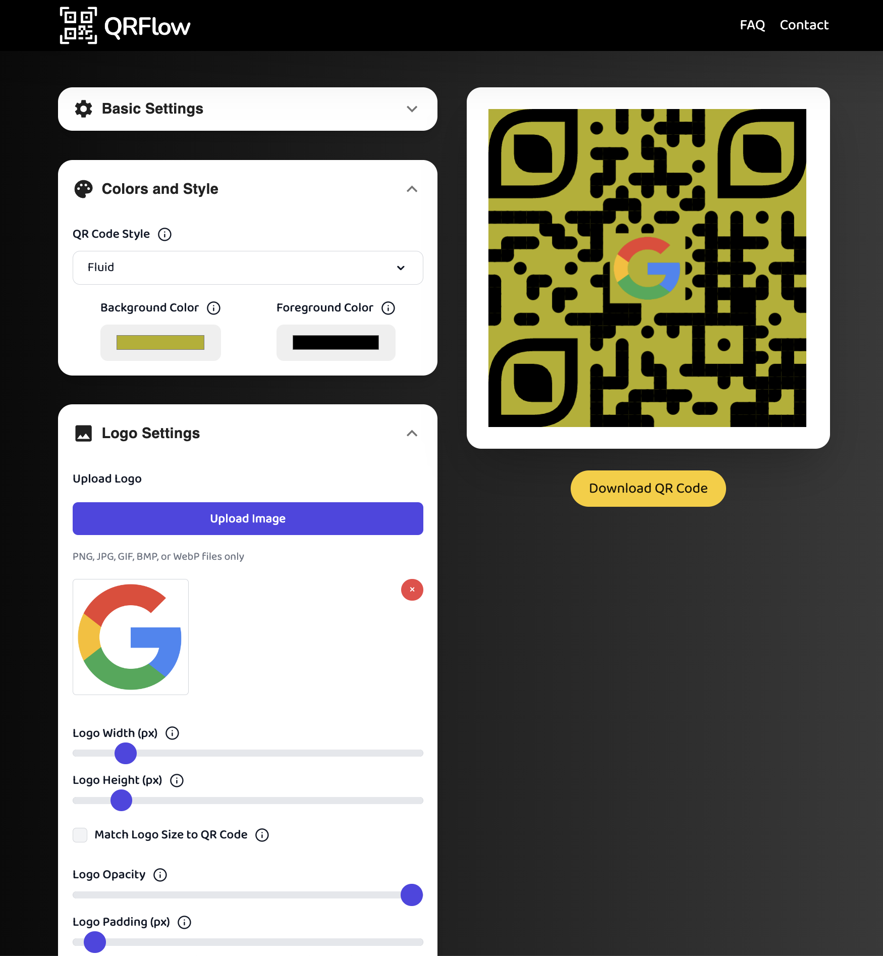 Explore different QR Code styles